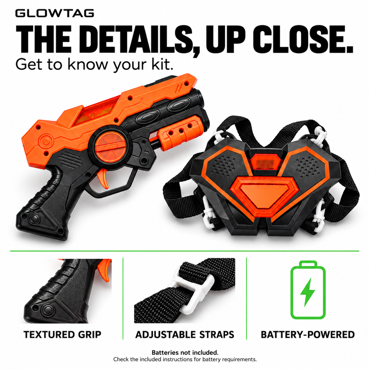 GLOWTAG™⎮ Laser Tag Battle Set