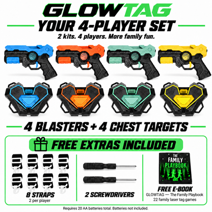 GLOWTAG™⎮ Laser Tag Battle Set