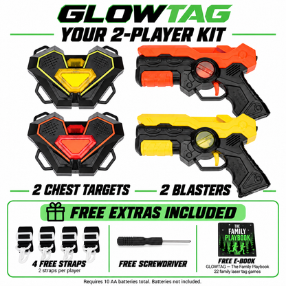 GLOWTAG™⎮ Laser Tag Battle Set